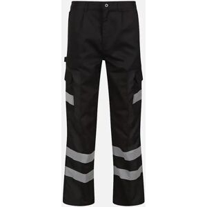 Men's Regatta Mens Ballistic Trousers - Black - Size: 32L