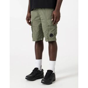 CP Company Men's Chrome-R Cargo Bermuda Shorts - Agave Green - Size: 34/32