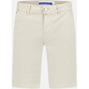 Men's Jacob Cohen Bermuda Shorts Fur Patch Jeans Beige - Size: S w30