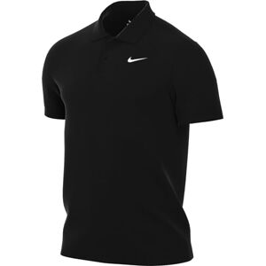Nike DH0857-010 M NKCT DF Polo Solid Sweatshirt Men's Black/White Size 2XL