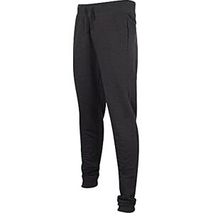 Meller Design Slim Fit Tracksuit Bottoms Fitness Apparel Gym Jogging Casual Pants Sports Trousers Sweatpants (Black, 7/8)