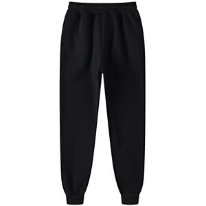 Haolei Tracksuit Bottoms Men UK Sale Clearance,Men's Jogging Bottoms Sport Stretch Fit Joggers Sweatpants Solid Trousers Casual Walking Training Pants Loose Drawstring Lightweight School Trousers Black