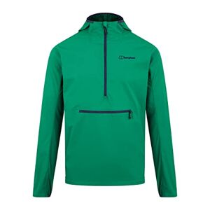 Berghaus Men's Theran Half Zip Hooded Fleece Jacket, Verdant Green, 3XL