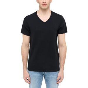 MUSTANG Men's Style Amado 2-Pack T-Shirt, Black 4142, 3XL