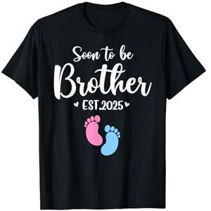 Soon to be Brother est. 2025 for new Dad T-Shirt