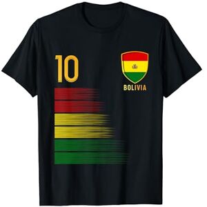 Summer Sport Gifts Store Bolivia Flag Bolivian Pride Lovers T-Shirt