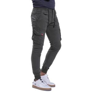 Molecule Clothing Molecule Men's Unisex Cargo Jogger Trousers 2155 Cotton Blend Regular Fit Slim Fit, olive, 40 W