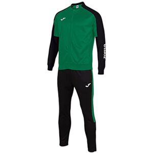 Joma Men's Eco Championship Tracksuit, Green Black, 3XS