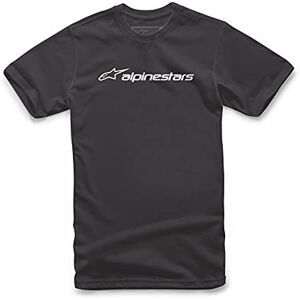 Alpinestars, Linear Combo Tee, Short Sleeve Shirt, Black/White, M, Man