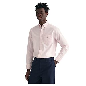 GANT Men's REG Oxford Shirt, Light Pink, 4XL