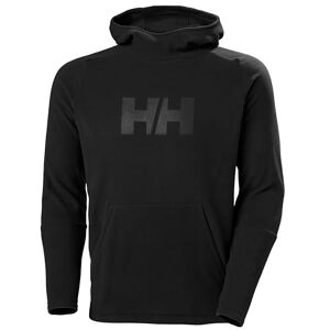 Helly Hansen Men's Daybreaker Logo Hoodie Fleece Jacket, Black, M UK