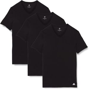 adidas Mens t shirt V-Neck (pack of 3) - t shirts for Men (sizes S - 3XL) - Comfortable tshirt Men