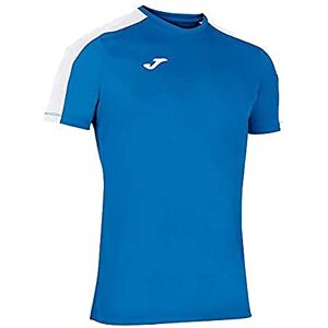 Joma Academy Men's Short Sleeve T-Shirt Royal White