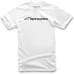 Alpinestars, Linear Combo Tee, Short Sleeve Shirt, White/Black, XXL, Man