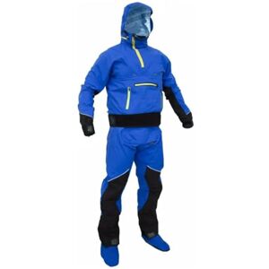 Wjnvfioo Dry Suit Top Jacket Bib Pants Drysuit Hooded Men Women Canyoning Kayak Fishing Sailing Swimming Clothes In Cold Water Blue L