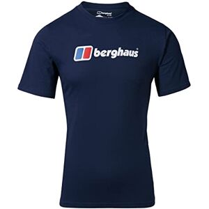 Berghaus Men's Organic Big Classic Logo T-Shirt, Dusk, XS