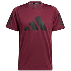 adidas H08753 FL 3 BAR TEE T-shirt victory crimson S