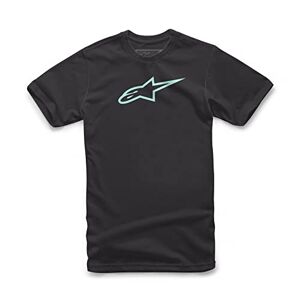 Alpinestars Ageless tee T-Shirt for Men, Black/Mint, L