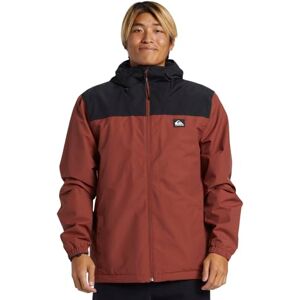 Quiksilver Windbreaker Overcast 3K Warm Jacket Men Brown XXL