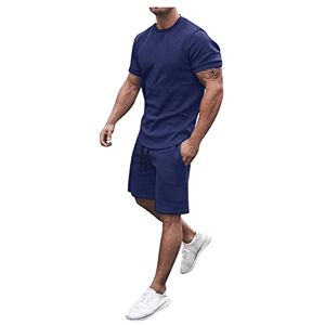 TUQIDEWU Men’s Casual Tracksuit Mens Full Set Men's 3D Short Sleeve Suit Shorts Beach Tropical HawaiianSS Body Sports Shorts Suit Sports Suit Jogging Sweatsuits Stylish Suits for Men