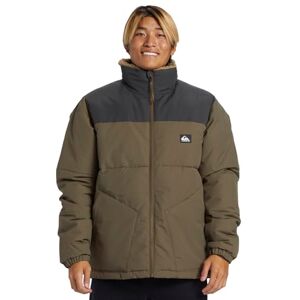 Quiksilver Parka Jacket Wild Mountain Jacket Men Brown XXL