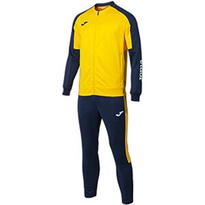 Joma Men's Eco Championship Tracksuit, Yellow Navy, XXS