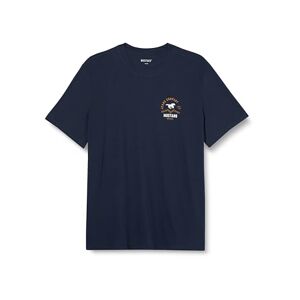 MUSTANG Men's Style Alex C Print T-Shirt, Total Eclipse 5226, L