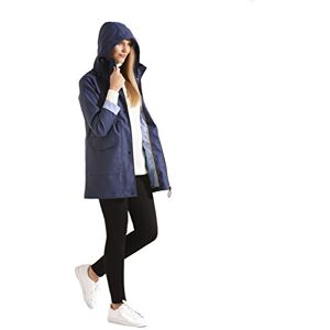 Charcoal Fashion Premium Water Resistant Rubber Rain Coat (05JS18 Navy) (8)