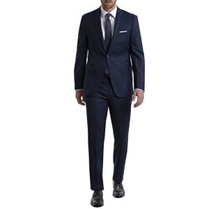 Calvin Klein Men's Jerome Business Suit Set, Blue/Charcoal Pant, 30W x 29L