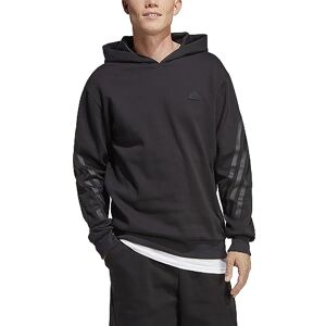 adidas IC6740 M FI 3S HD Sweatshirt Men's black/black Size S
