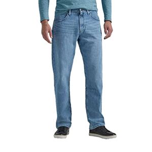 Wrangler Authentics Men's Authentics Mens Big & Tall Classic Relaxed Fit Jeans, Stonewash Light Flex, 36W 29L UK