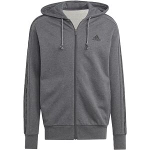 adidas Men's Hoodie Dark Grey Heather/Black