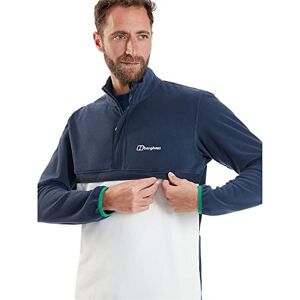 Berghaus Men's Aslam Half Zip Micro Fleece Jacket, Dusk/Vaporous Grey, L