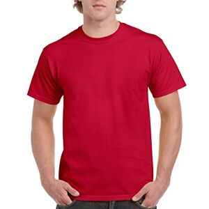 Gildan Mens Ultra Cotton Short Sleeve T-Shirt (2XL) (Cherry Red)