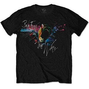 Pink Floyd Men's Wall Head Banga T-Shirt, Black, Large (Size:Large)