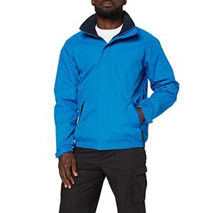 Men's Regatta Professional Dover Fleece Lined Waterproof Jacket Plain Turtleneck Long Sleeve Jacket, Blue (Oxford Blue), XX-Large
