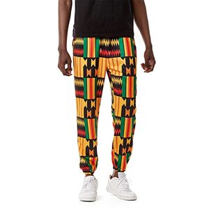 kewing African Tribal Print Jogger Pants Mens Casual Loose Sport Pants Unisex Street Sweatpants Trousers