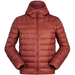 Berghaus Men's Silksworth Hooded Down Jacket, Red Rust, 3XL