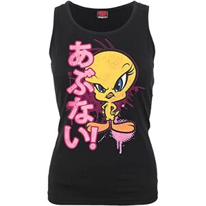 Spiral Direct Ltd Looney Tunes - Tweety - Danger - Razor Back Top Black - XL