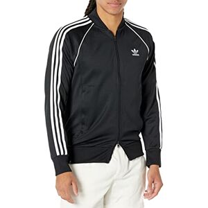 adidas Originals mens Adicolor Classics Primeblue SST Track Jacket Black/White X-Small