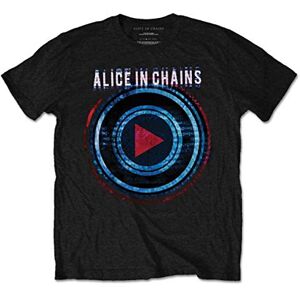 Alice In Chains Unknown Men's Played T Shirt, Black, S UK