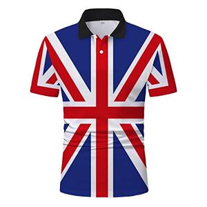 Clearance! On Sale! COOFANIN Union Jack Waistcoats for Men Novelty Work T Shirts for Men Shopping Union Jack 2023 Funny T Shirts for Men Adult Rude King Charles Coronation Sales Clearance