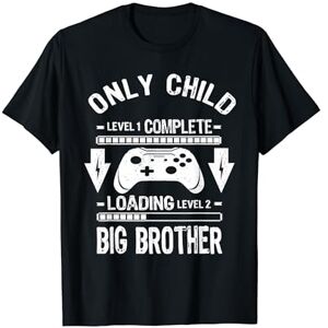 Child Level Only Complete Big Brother Level Loading T-Shirt