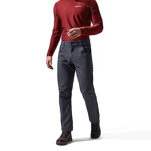Berghaus Men's Ortler 2.0 Walking Trousers, Water Resistant, Comfortable Fit, Breathable Pants, Carbon, 42 Regular