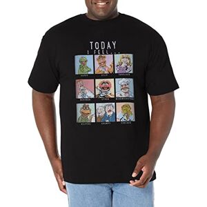 Disney Men's Muppet Mood T-Shirt, Black, XXL