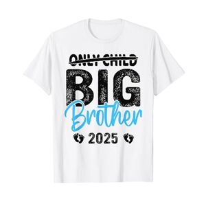 Only child crossed out big brother 2025 pregnancy announce T-Shirt