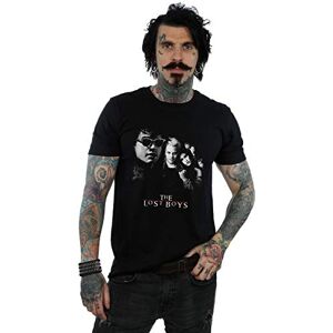 Absolute Cult The Lost Boys Men's Poster Mono T-Shirt Black Small