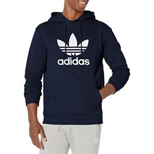 adidas Originals Men's Adicolor Classics Trefoil Hoodie, Night Indigo, L