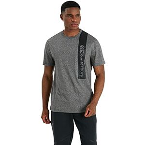 Canterbury Mens Cotton Tee T-Shirt - Medium Grey Marl - L