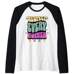 Summer Retro 60s 70s Groovy Positive Quote Music Mother Mom Mum Summer Retro 60s 70s Groovy Positive Quote Raglan Baseball Tee